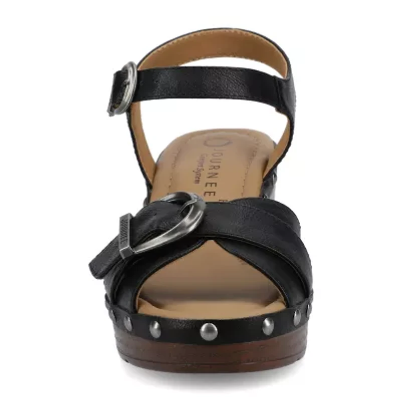 Journee Collection Womens Sisilia Heeled Sandals