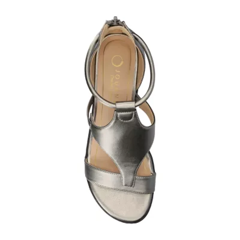 Journee Collection Womens Trayle Wedge Sandals