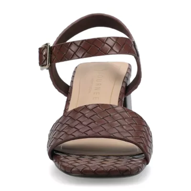 Journee Collection Womens Shaina Heeled Sandals