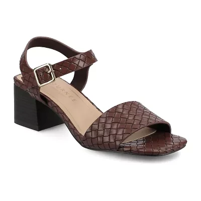 Journee Collection Womens Shaina Heeled Sandals