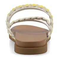 Journee Collection Womens Colette Flat Sandals