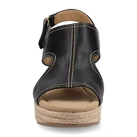 Journee Collection Womens Rayleigh Wedge Sandals