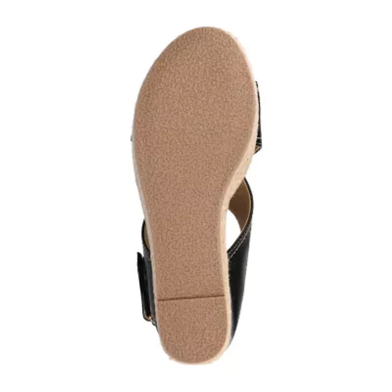 Journee Collection Womens Rayleigh Wedge Sandals
