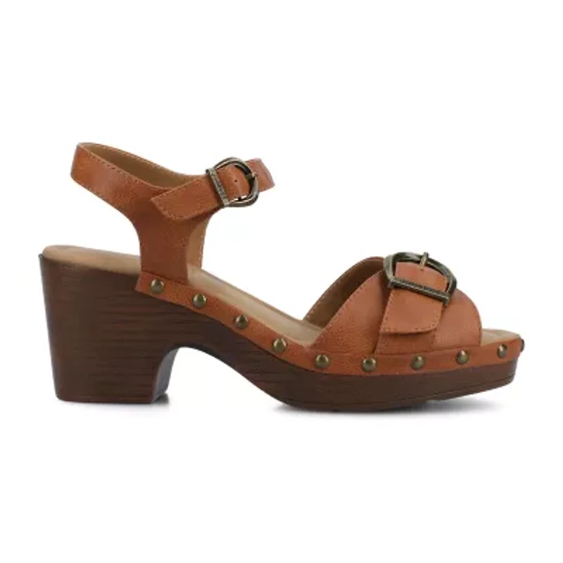 Journee Collection Womens Sisilia Heeled Sandals