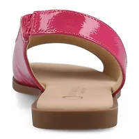 Journee Collection Womens Brinsley Slingback Strap Flat Sandals