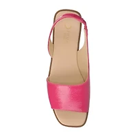 Journee Collection Womens Brinsley Slingback Strap Flat Sandals