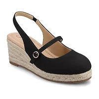 Journee Collection Womens Asmyna Wedge Sandals