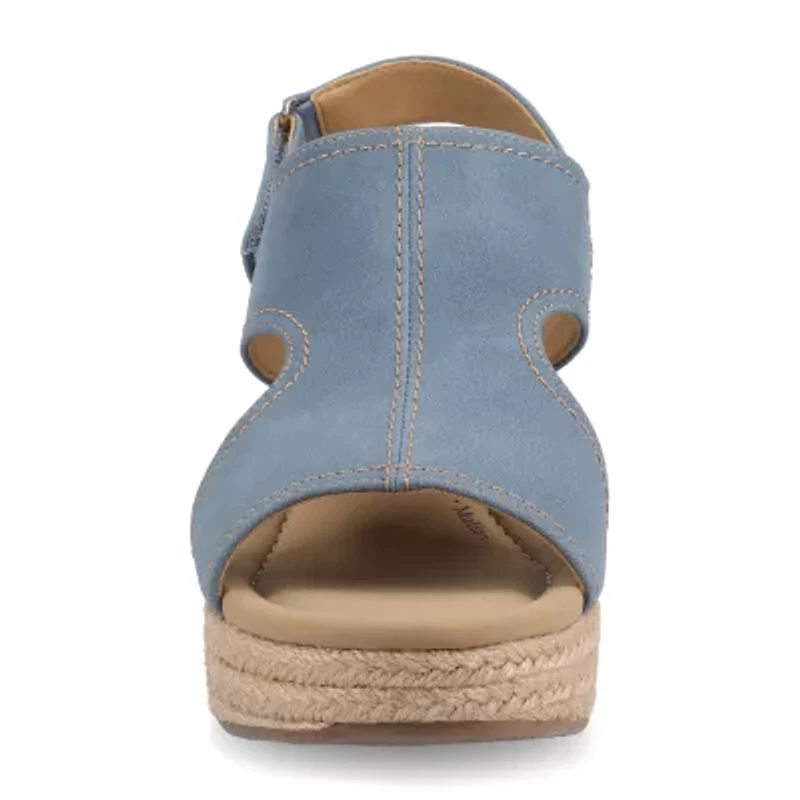 Journee Collection Womens Rayleigh Wedge Sandals