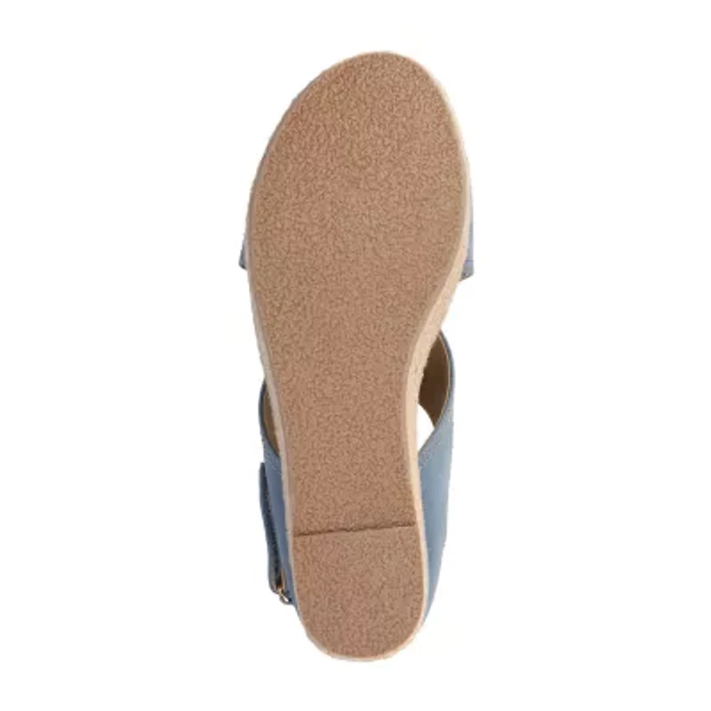 Journee Collection Womens Rayleigh Wedge Sandals