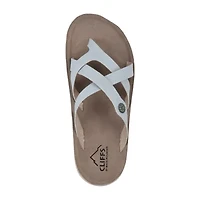 Cliffs by White Mountain Womens Banksy Slide Sandals