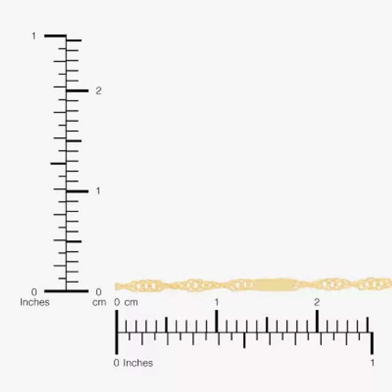 Made in Italy Womens 10K Gold 18 Inch Singapore Chain Necklace