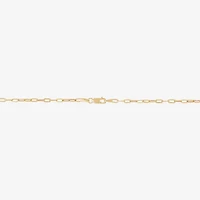 Made in Italy Womens 10K Gold 18 Inch Chain Necklace