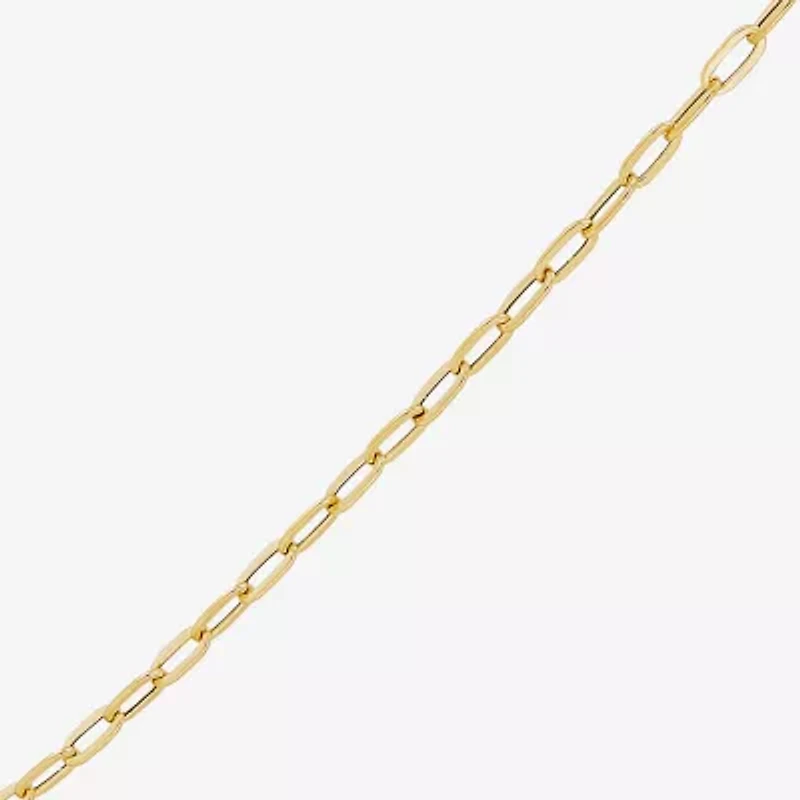 Made in Italy Womens 10K Gold 18 Inch Chain Necklace