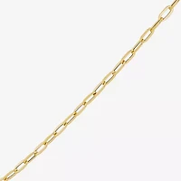 Made in Italy Womens 10K Gold 18 Inch Chain Necklace