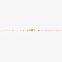Gold Addiction Womens 10K Gold 18 Inch Chain Necklace