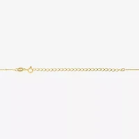 Diamond Addiction (G-H / Si2-I1) Womens 1/ CT. T.W. Lab Grown White Diamond 14K Gold Over Silver Round 16 Inch Pendant Necklace