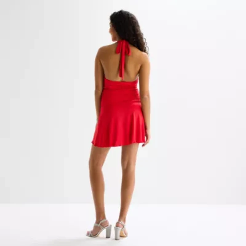 Forever 21 Womens Juniors Sleeveless Fit + Flare Dress