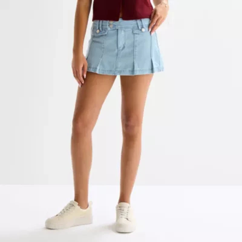 Forever 21 Womens Juniors Denim Skirt