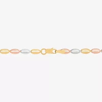 Limited Quantities! Womens 14K Gold 17 1/4 Inch Link Chain Necklace