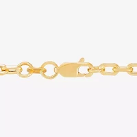 Limited Quantities! Womens 14K Gold 22 Inch Cable Chain Necklace
