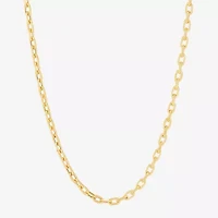 Limited Quantities! Womens 14K Gold 22 Inch Cable Chain Necklace