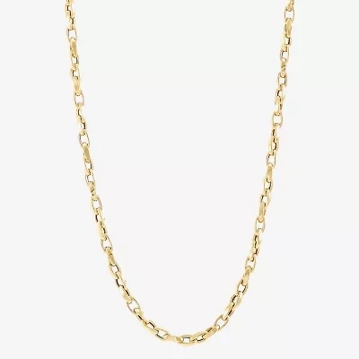 Limited Quantities! Mens 14K Gold 22 Inch Link Chain Necklace