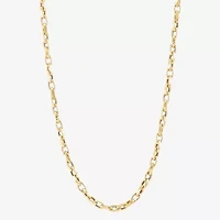 Limited Quantities! Mens 14K Gold 22 Inch Link Chain Necklace