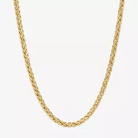 Limited Quantities! Womens 14K Gold 22 Inch Link Chain Necklace