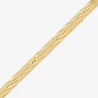 Limited Quantities! Womens 14K Gold 18 Inch Herringbone Chain Necklace