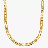 Limited Quantities! Mens 10K Gold 20 Inch Mariner Chain Necklace