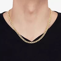 Limited Quantities! Mens 10K Gold 20 Inch Mariner Chain Necklace