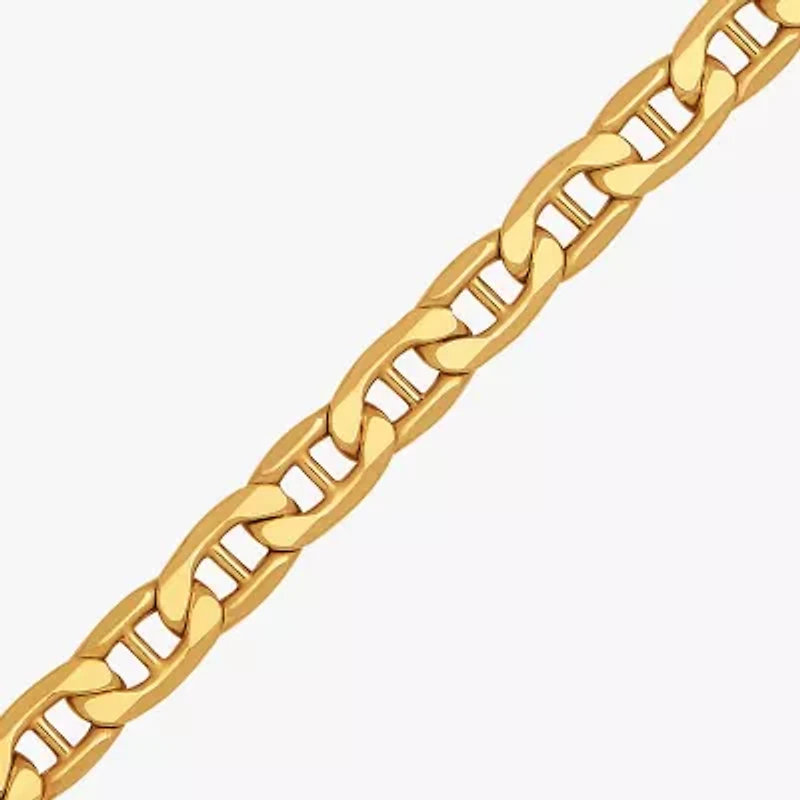 Limited Quantities! Mens 10K Gold 20 Inch Mariner Chain Necklace