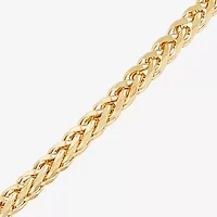 Limited Quantities! Womens 10K Gold 22 Inch Wheat Chain Necklace
