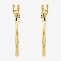 Limited Quantities! Girls 10K Gold 12mm Hoop Earrings