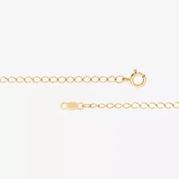 Limited Quantities! Girls 14K Gold 6 Inch Solid Curb Id Bracelet
