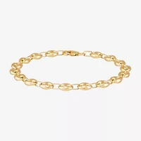 Limited Quantities! Womens 14K Gold 7.5 Inch Mariner Chain Bracelet