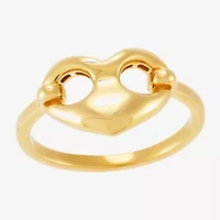 Limited Quantities! Womens 14K Gold Heart Band