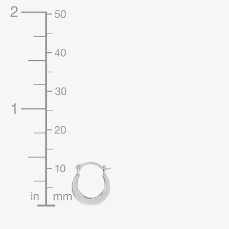 Limited Quantities! Girls 14K Gold 12mm Hoop Earrings