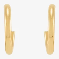 Limited Quantities! Girls 14K Gold 12.5mm Hoop Earrings