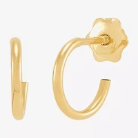 Limited Quantities! Girls 14K Gold 12.5mm Hoop Earrings