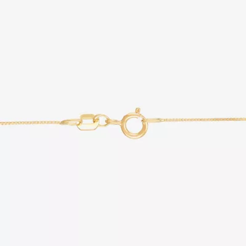 Limited Quantities! Womens 10K Gold Inch Pendant Necklace