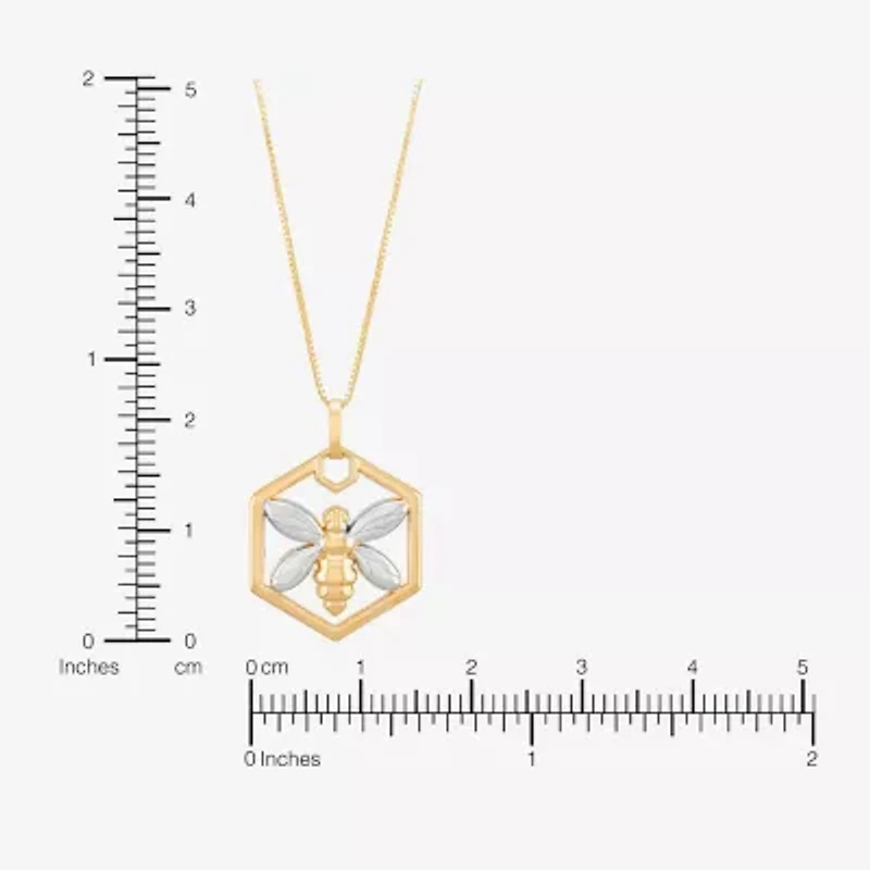 Limited Quantities! Womens 10K Gold Inch Pendant Necklace