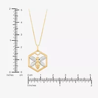 Limited Quantities! Womens 10K Gold Inch Pendant Necklace