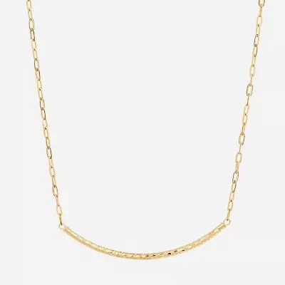 Limited Quantities! Womens 14K Gold 20 Inch Pendant Necklace