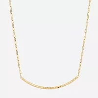 Limited Quantities! Womens 14K Gold 20 Inch Pendant Necklace