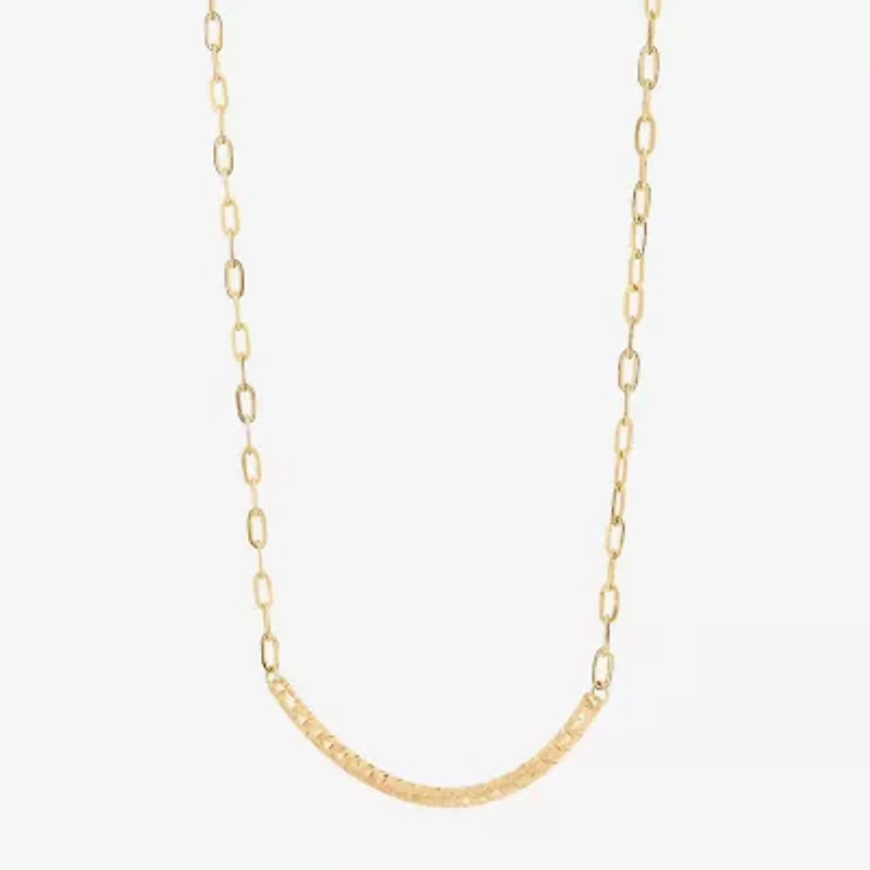 Limited Quantities! Womens 14K Gold 20 Inch Pendant Necklace