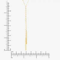 Limited Quantities! Womens 10K Gold 18 Inch Y Necklace