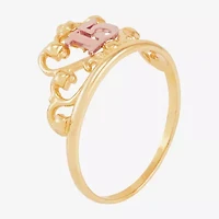 Limited Quantities! Womens 14K Gold Crown Cocktail Ring