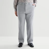 J. Ferrar Mens Straight Fit Big and Tall Trouser