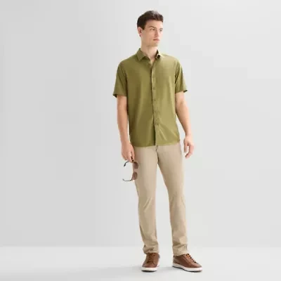 Stylus 5 Pocket Mens Regular Fit Flat Front Pant
